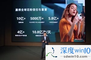 余承东：华为 HiLink 生态用户达 5000 万， 连接设备超 10 亿